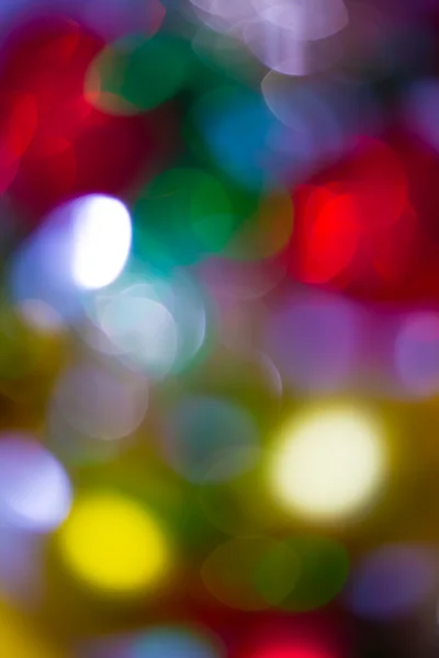 Colorful bokeh from the party light — Stock Photo, Image