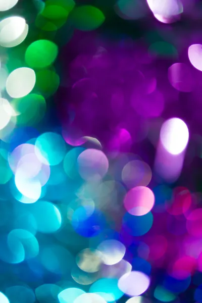 Colorful bokeh from the party light — Stock Photo, Image