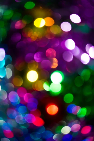 Colorful bokeh from the party light — Stock Photo, Image