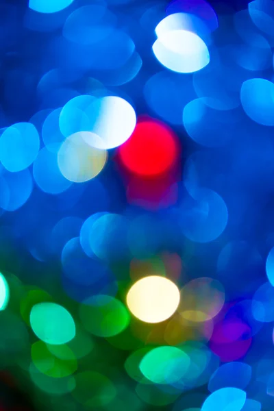 Colorful bokeh from the party light — Stock Photo, Image