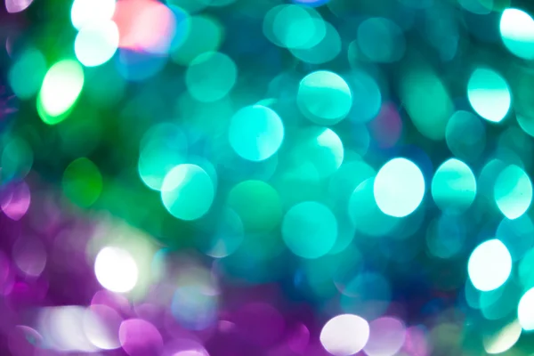 Colorful bokeh from the party light — Stock Photo, Image