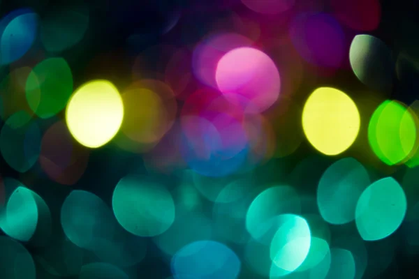 Bokeh colorido de la luz de la fiesta —  Fotos de Stock