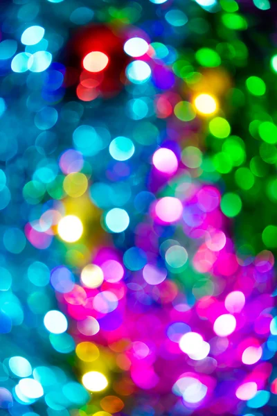 Colorful bokeh from the party light — Stock Photo, Image