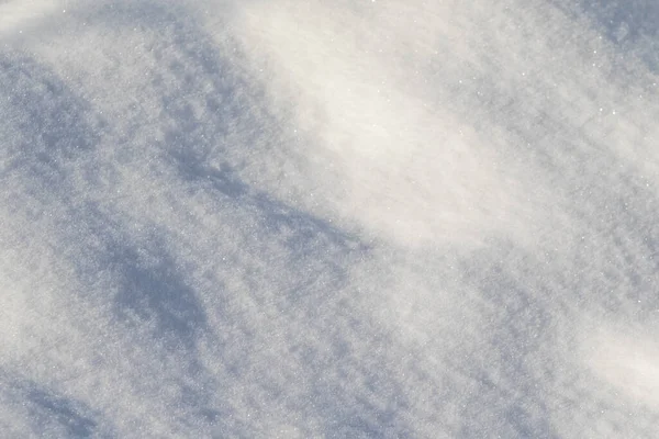 Schneeweißer Hintergrund Schnee Textur Chiaroscuro — Stockfoto
