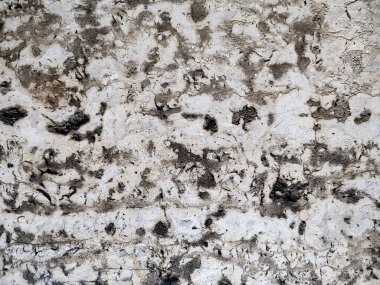 Soyulmuş alçılı beyaz duvar, arka plan.