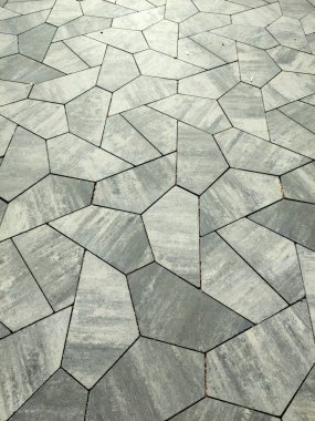 Yapay taşın arka plan dokusu, kaldırım taşları, yollar.