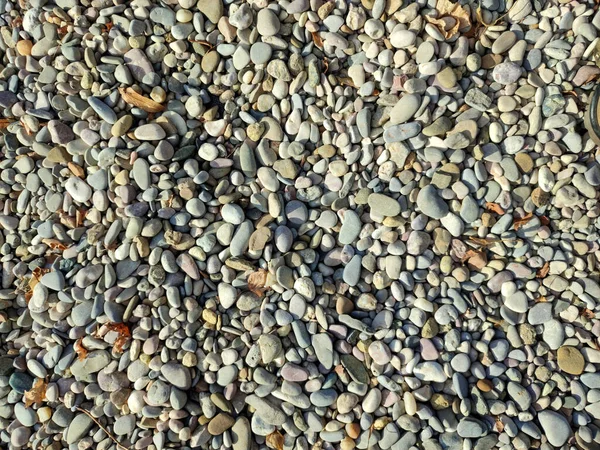 Crushed Granite Stones Ground Background Texture — Stock Photo, Image