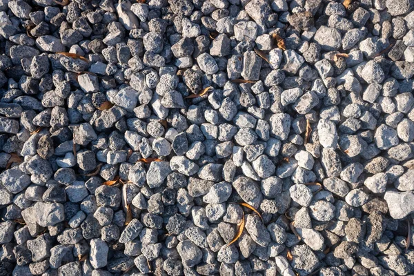 Crushed Granite Stones Ground Background Texture — Stock Photo, Image