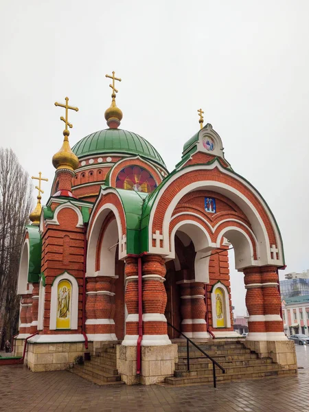 2021年12月24日 俄罗斯莫斯科 俄罗斯东正教会 自然景观 — 图库照片