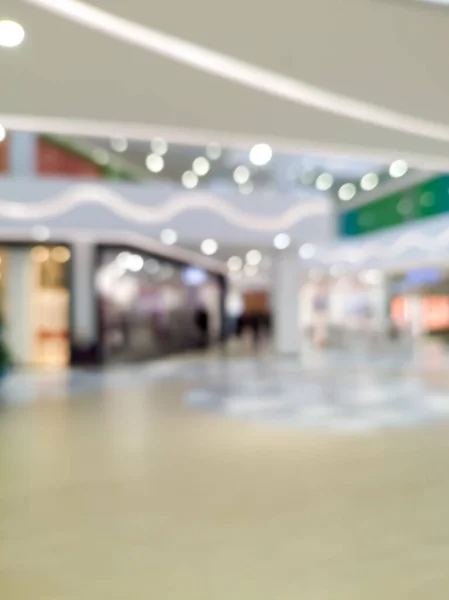 Supermarkt Des Leichten Lebensstils Leere Verschwommene Shopping Mall Hintergrund Defokussierte — Stockfoto