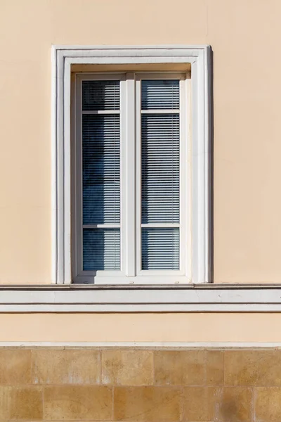 Окно Стене Фоновой Текстуры Дома — стоковое фото