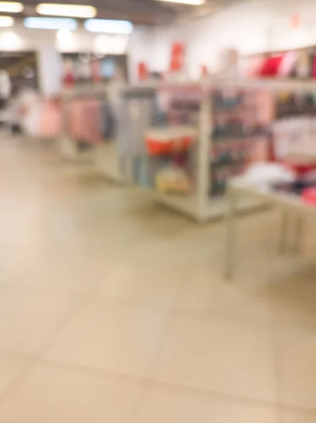 Supermercado Estilo Vida Leve Vazio Desfocado Shopping Center Fundo Papel — Fotografia de Stock