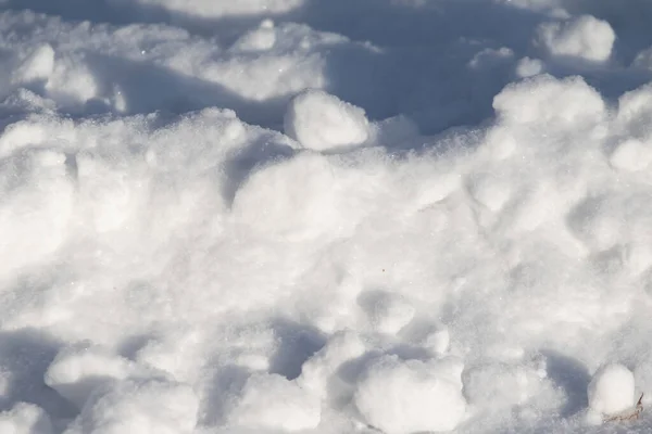 White Snow Ground Background — Stock Photo, Image