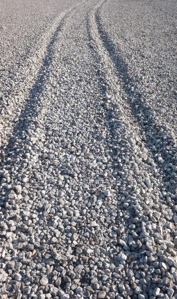 Verpletterde Granieten Stenen Grond Achtergrond Textuur — Stockfoto