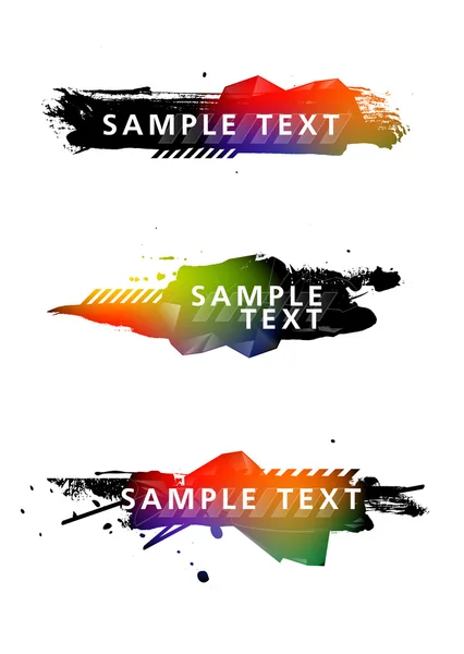 Conjunto de banners — Vector de stock