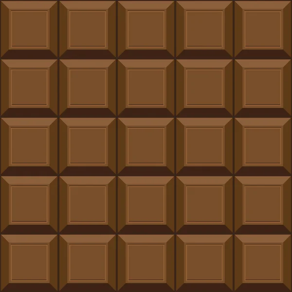 Chocolade naadloze textuur — Stockvector