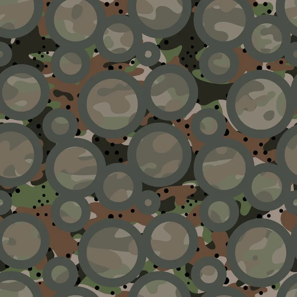 Modèle de camouflage abstrait — Image vectorielle