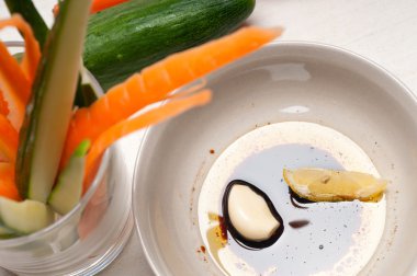 taze pinzimonio snack meze