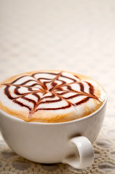 Cappuccino šálek — Stock fotografie