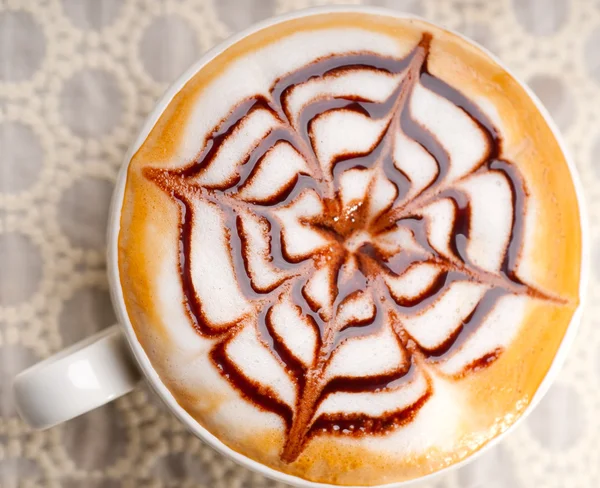 Tazza di cappuccino — Foto Stock