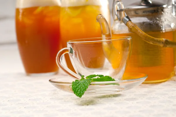 Selezione fresca di tè — Foto Stock