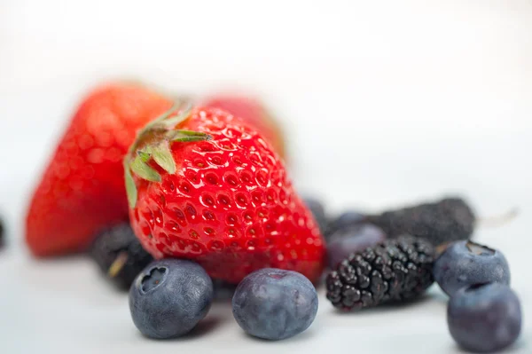 Berries on white — Stock Photo, Image