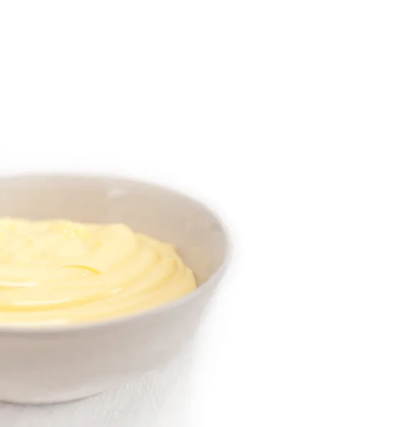 Crema de crema pastelera de vainilla — Foto de Stock