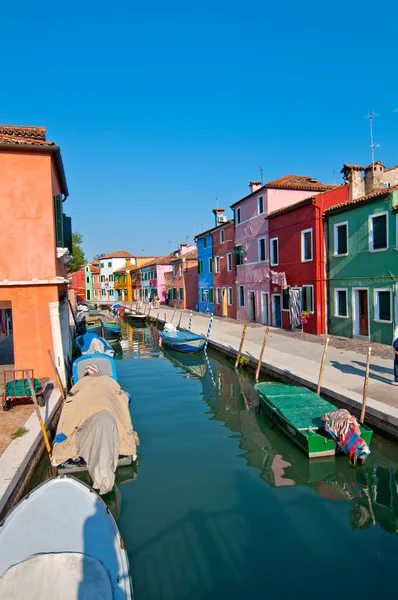 Italy Venice Burano island — Stock Photo, Image