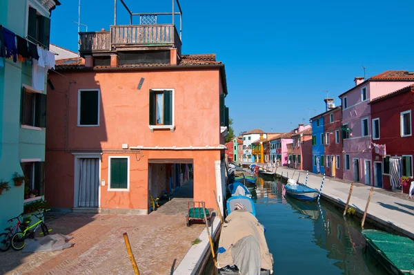 Italien Venedig ön burano — Stockfoto