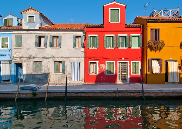 Italien Venedig ön burano — Stockfoto