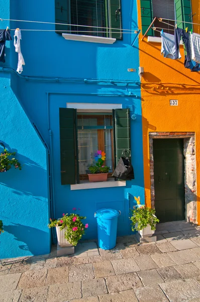 Itália Veneza Ilha de Burano — Fotografia de Stock