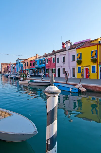 Italien Venedig ön burano — Stockfoto