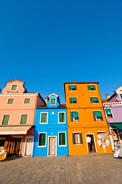 Italy Venice Burano island — Stock Photo, Image