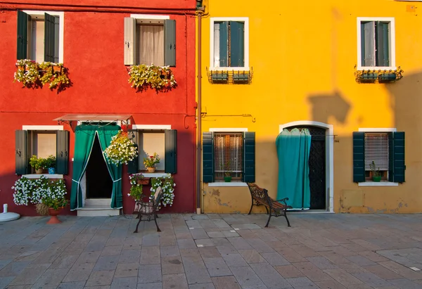 Italy Venice Burano island — Stock Photo, Image