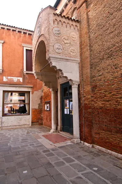 Veneza Itália Carmini igreja — Fotografia de Stock