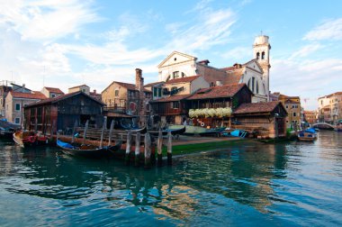 Venedik İtalya pittoresque görünümü