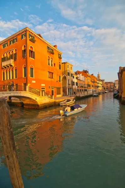 Veneza Itália vista pitoresca incomum — Fotografia de Stock