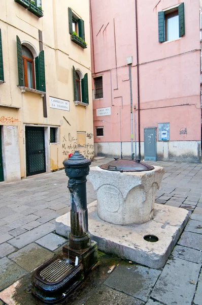 Venecia Italia vista pittoresca inusual — Foto de Stock