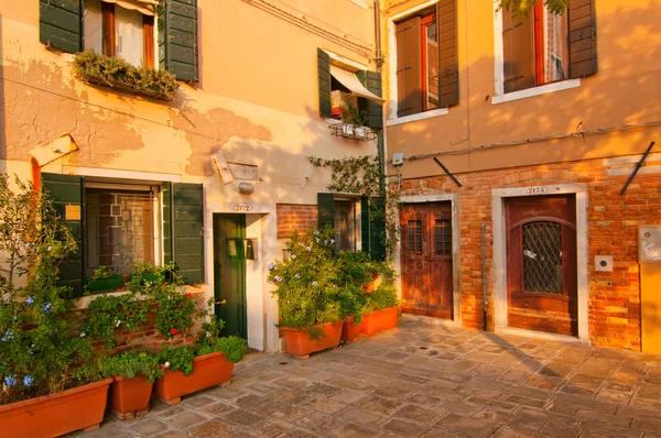 Venedik İtalya sıradışı pittoresque görünümü — Stok fotoğraf