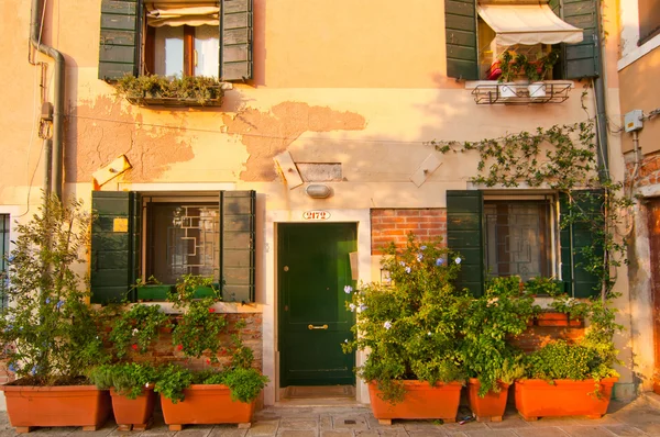 Venedig Italien ungewöhnlich pittoreske Aussicht — Stockfoto