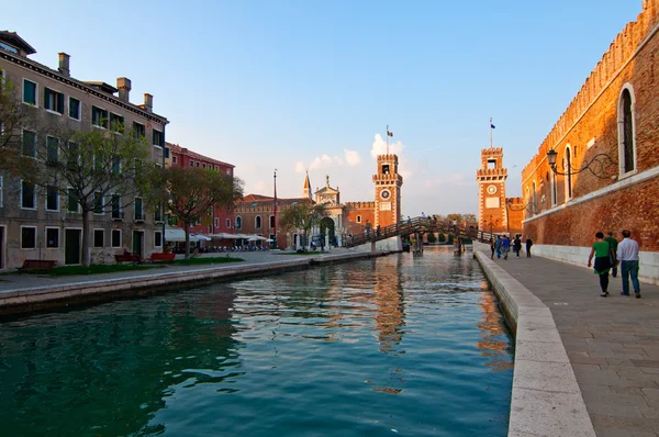Venezia Italia Arsenale — Foto Stock