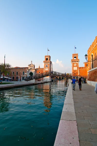 Venice Italy Arsenale — Stock Photo, Image
