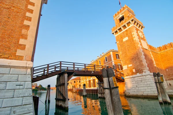 Venedig Italien arsenale — Stockfoto