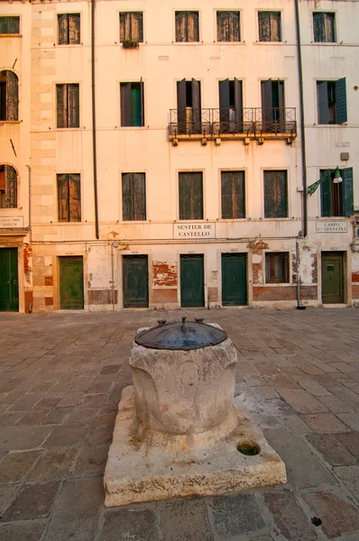 Venedig Italien ungewöhnliche malerische Aussicht — Stockfoto