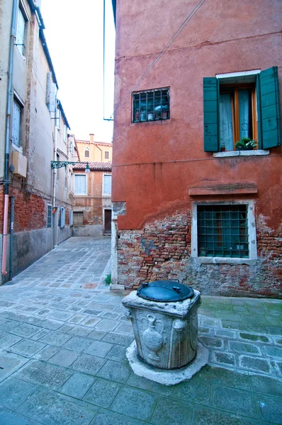 Veneza Itália vista pitoresca incomum — Fotografia de Stock