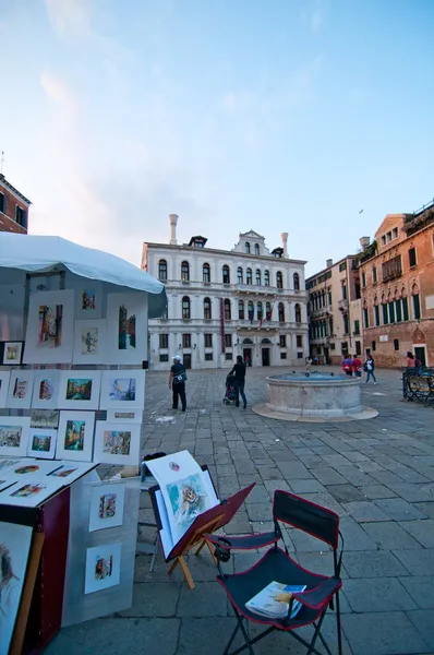 Venecia Italia vista pittoresca inusual — Foto de Stock