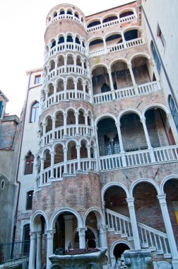 Venedik İtalya scala contarini del bovolo