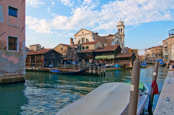 Venise Italie San Trovaso squero view — Photo