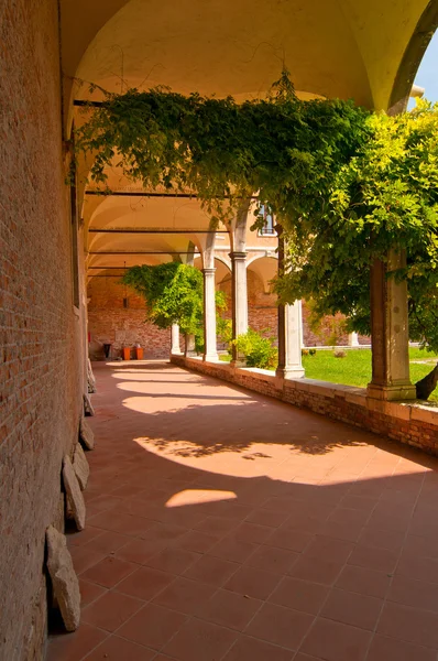 Venetië Italië scuola dei carmini — Stockfoto