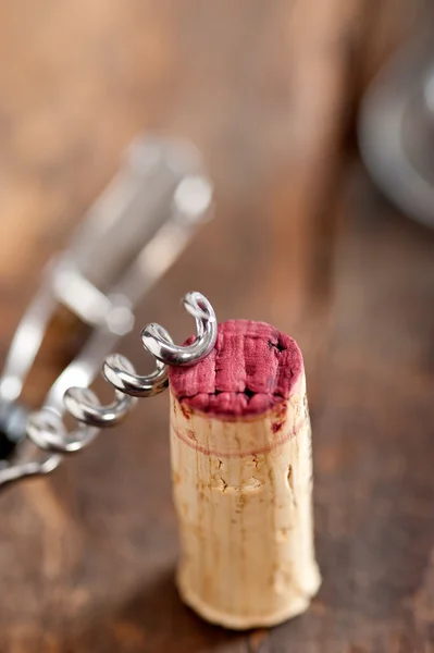 Červené víno ochutnávání — Stock fotografie